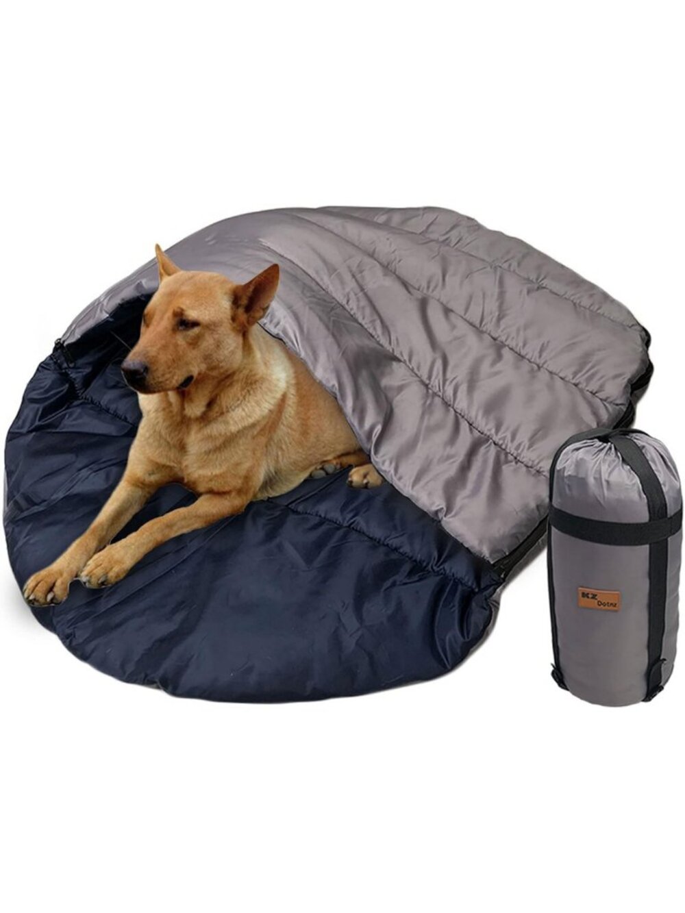 Cozy Waterproof Dog Sleeping Bag - Large Portable Pet Bed for Camping & Indoor